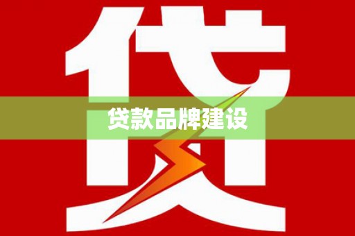 临高贷款品牌建设