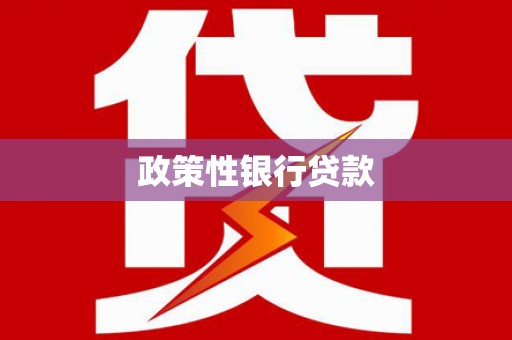 临高政策性银行贷款