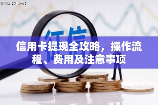 临高信用卡提现全攻略，操作流程、费用及注意事项