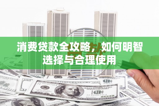 临高消费贷款全攻略，如何明智选择与合理使用