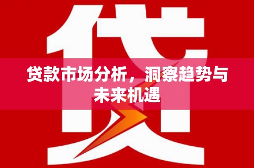 临高贷款市场分析，洞察趋势与未来机遇