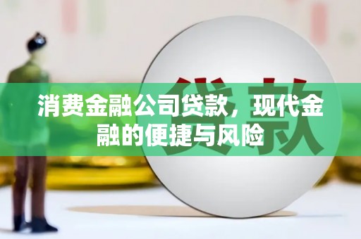 临高消费金融公司贷款，现代金融的便捷与风险