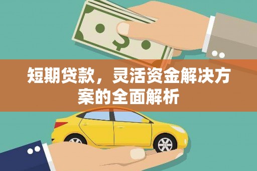 临高短期贷款，灵活资金解决方案的全面解析