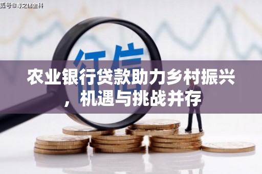 临高农业银行贷款助力乡村振兴，机遇与挑战并存