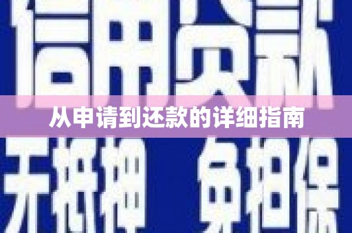 临高从申请到还款的详细指南